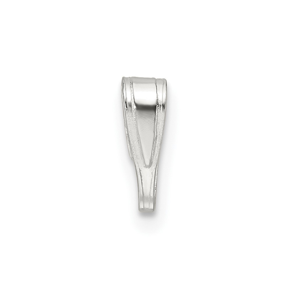 Findings Jewelry Making 925 Sterling Silver Large Snap On Locket Bail 12 Piece 34$